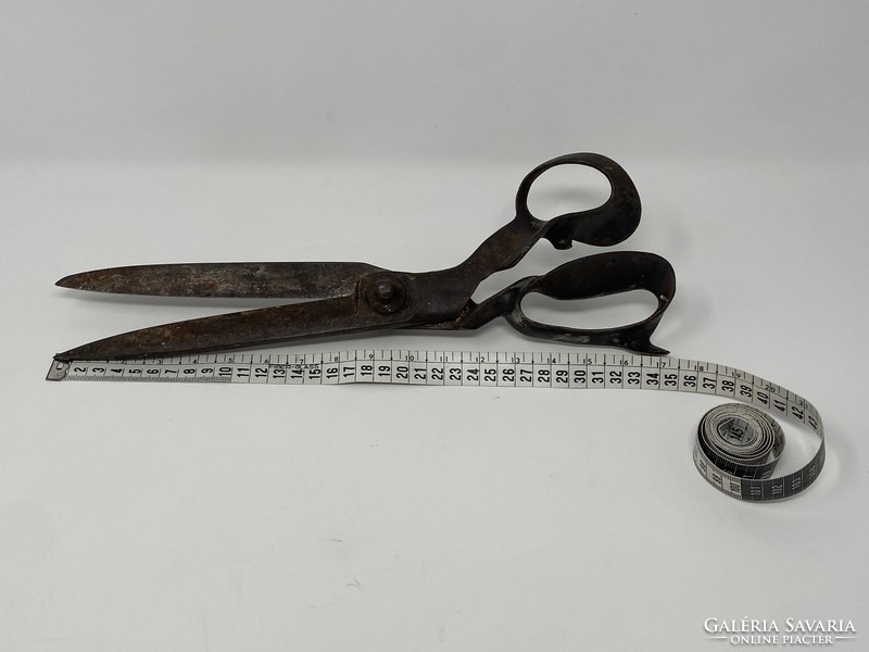 Huge size forged iron tailor's scissors, tailor's scissors - 35cm - cz