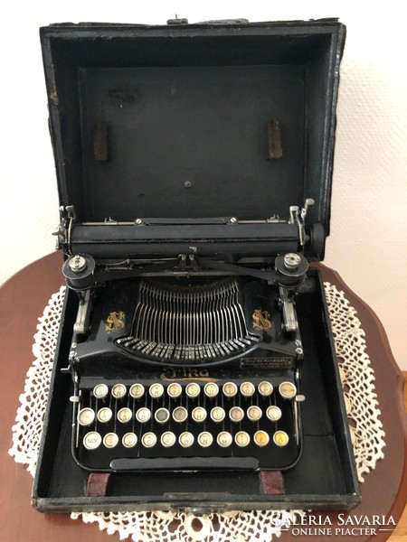 Antique erika bag typewriter a real rarity!