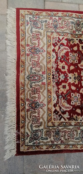 Hand-knotted Iranian herati rug in beautiful condition. Negotiable!
