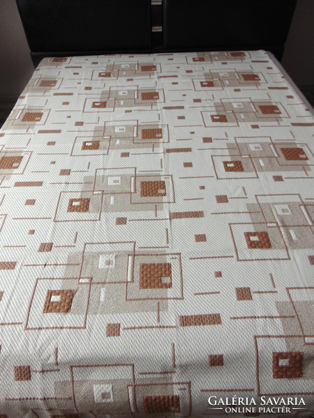 Szimpla ágytakaró drapp / barna / krém 148 x 234 cm