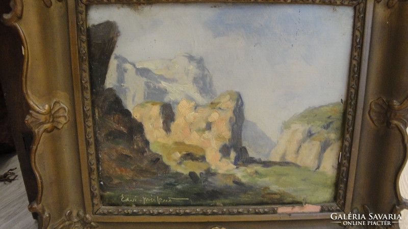 Landscape of Jenő Edvi illés (1886-1962)