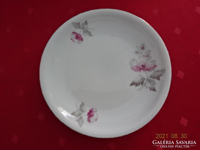 Alföldi porcelán ciklámen virágos kistányér, átmérője 16,5 cm. Vanneki!