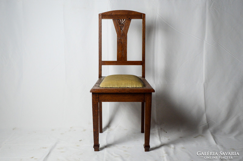Antik Szecessziós szék (restaurált)