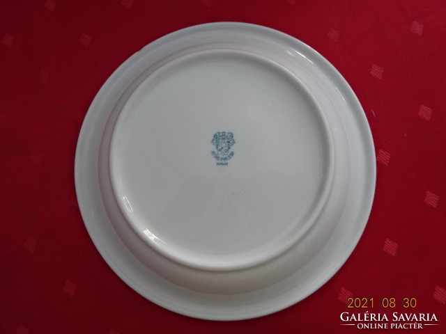 Alföldi porcelain deep plate, white, diameter 21.5 cm. He has!