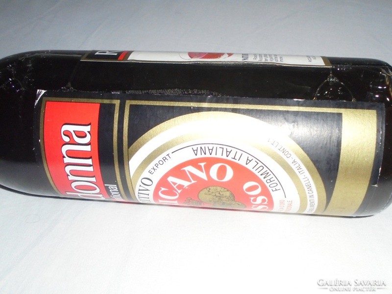 Retro Riccadonna Rosso Americano Aperitif ital üveg palack - Délker 1980-as évből - bontatlan ritka