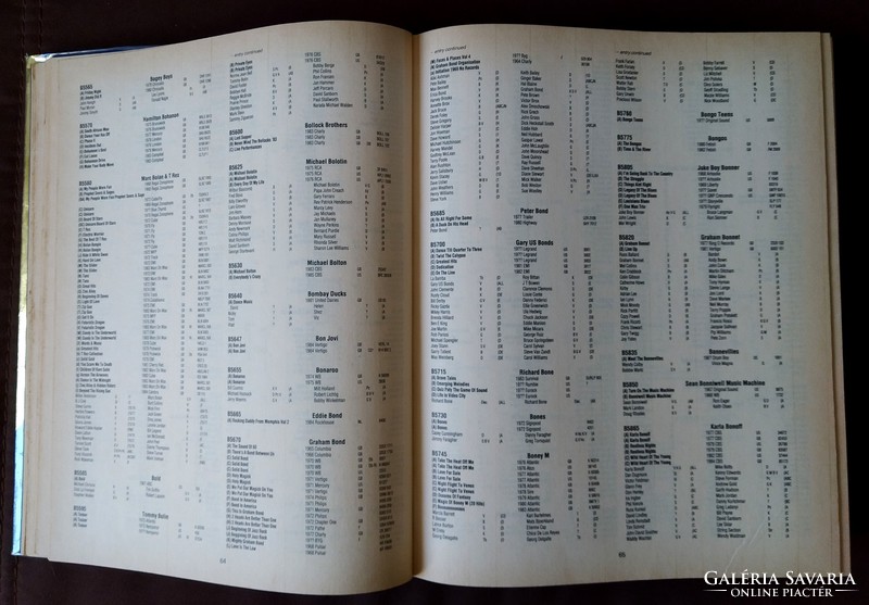 Terry Hounsome - Rock Record ( 3rd. edition, 1987 ) könyv