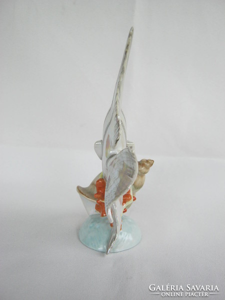 Kőbánya porcelain fish sailfish