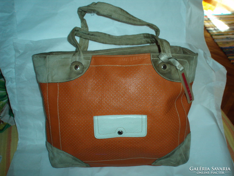 Vintage original prada genuine leather bag
