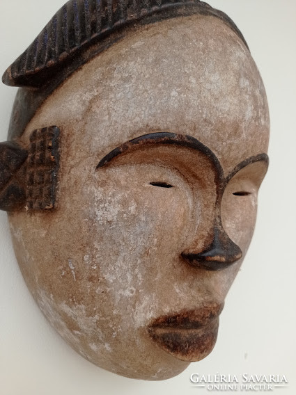 Antik afrikai Ogoni maszk Nigéria dob 2 4062