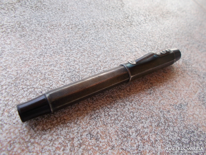 Silver (ag) fountain pen, mark. 13 Gr,..10 Cm
