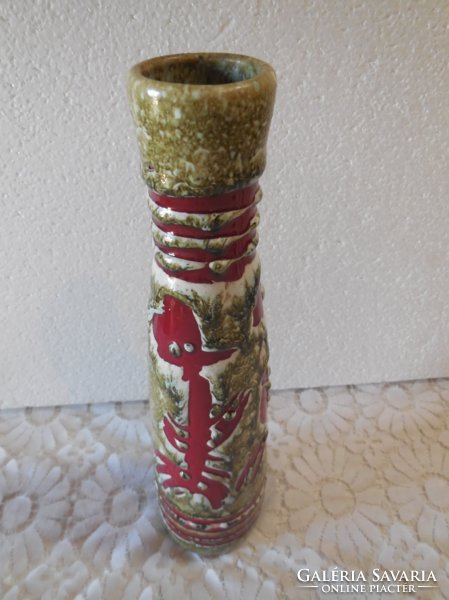 Retró , modern váza a 60-as évekből.    33  cm