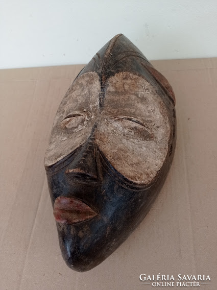 Africa African antique mask Lulua ethnic group Congo drum 14. 2591