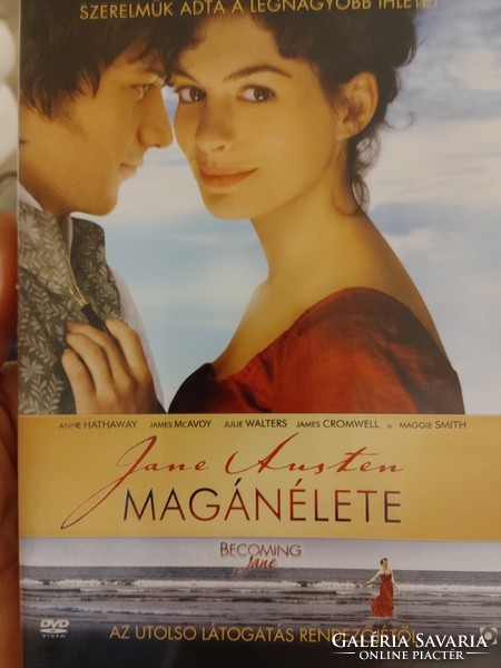 Jane Austen magánélete film ANNE HATHAWAY - MAGYAR újszerű makulátlan DVD