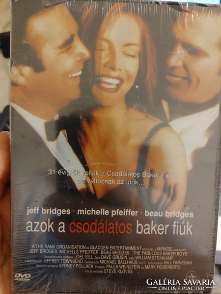 Azok a csodálatos Baker fiúk (Michelle Pfeiffer) eredeti, bontatlan DVD - MAGYAR DVD