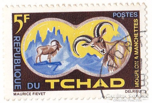 Chad commemorative stamp 1965