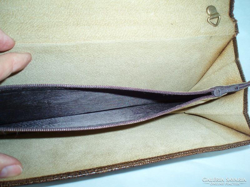 Vintage pierre cardin lizard leather envelope bag