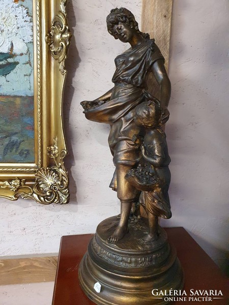 Contemporary sculpture reproduction from the original bronze cast of hippolyte Francois Moreau