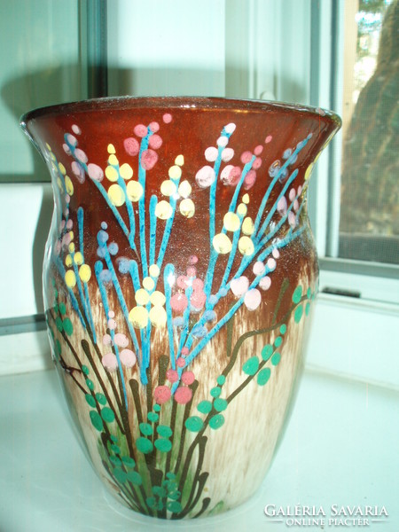 Antik szecessziós kerámia váza