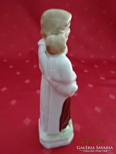Porcelain figurine, holy antal with the child Jesus, height 12.5 cm. He has!