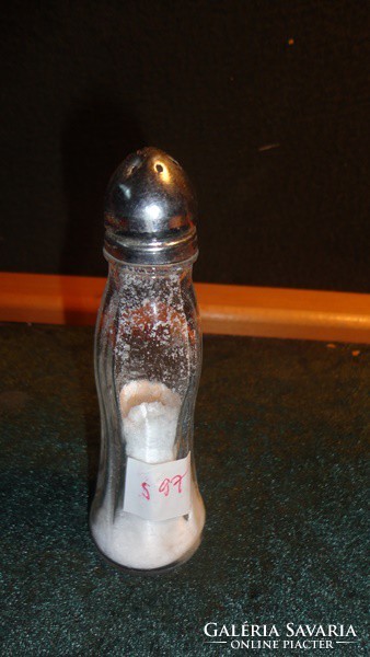 S21-97 art-deco salt-pepper spray with metal head.
