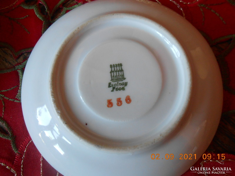 Zsolnay antique coffee small plate