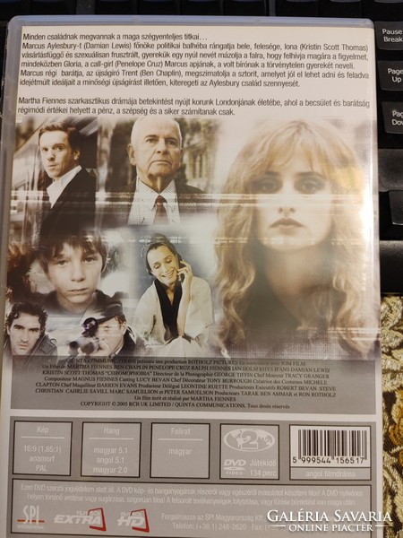 KROMAFOBIA  Színesben éled az életed? Penélope Cruz- MAGYAR újszerű makulátlan DVD