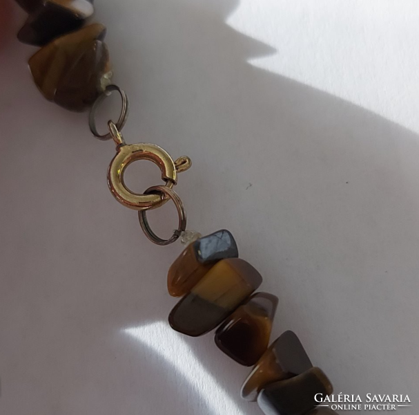 Mineral necklace and bracelet set