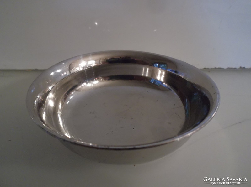 Bowl - silver-plated - 9 dkg !!! - Austrian - diameter 8.5 cm - height 2.5 cm - flawless
