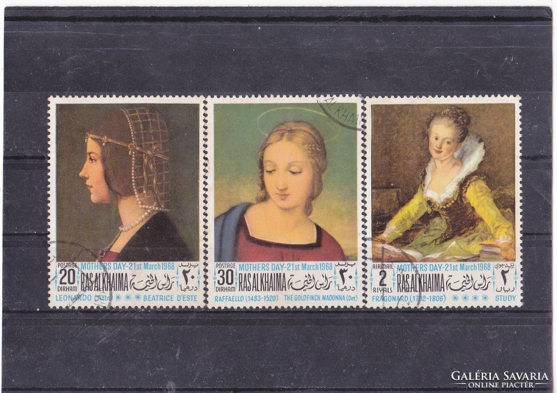 Ras al-khaimah commemorative stamps 1968