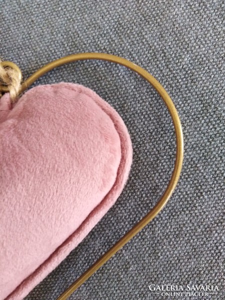 Vintage - decorative velvet heart