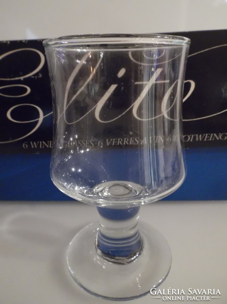 Glass - crystal - new - English - rotweinglas - exclusive - wine - 11 x 6.5 cm