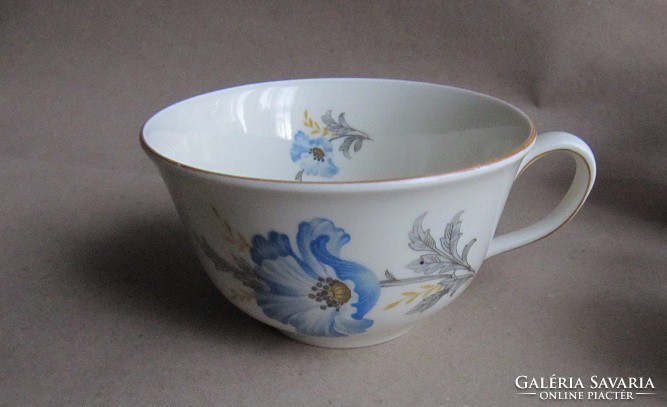 Kpm royal ivory - 5 blue flower porcelain cups