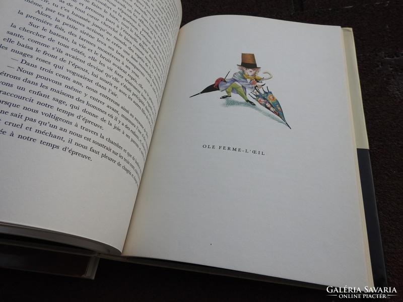 Andersen _ contes illustrés par jiri trnka / eule du, eule ich - French and German storybook