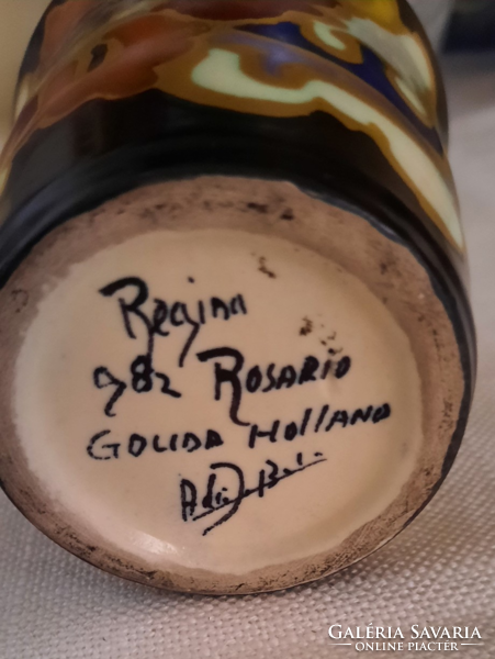 Regina Rosario holland kézi festésű pohár
