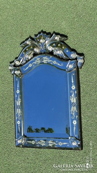Vintage murano mirror - Murano wall mirror curiosity