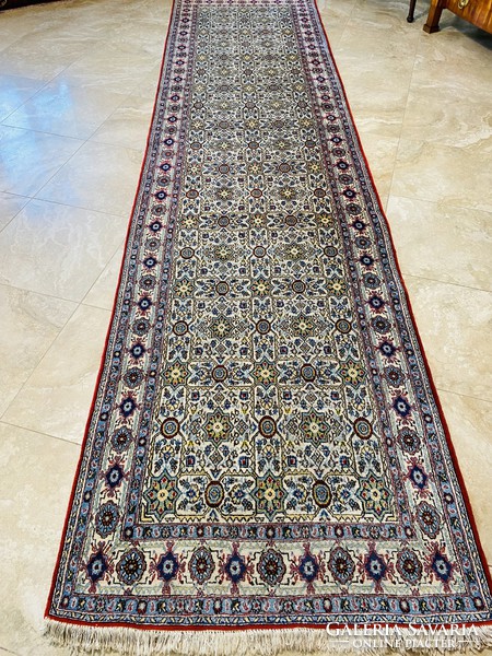 Iran Tabriz extra futószőnyeg 425x106cm