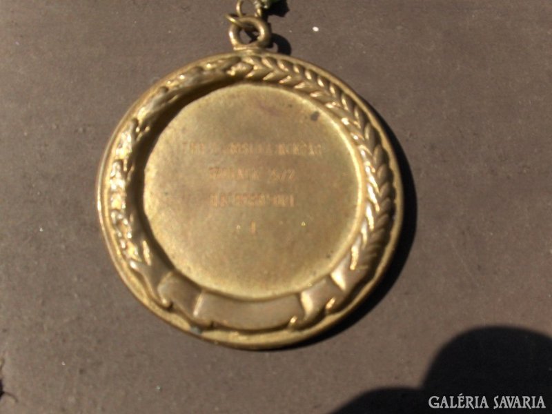 Retro mhsz medal with ribbon - 1972