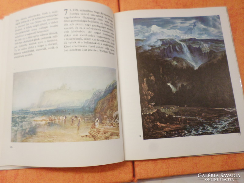 Art for children painter and landscape, printed in the german democratic republic, 1981