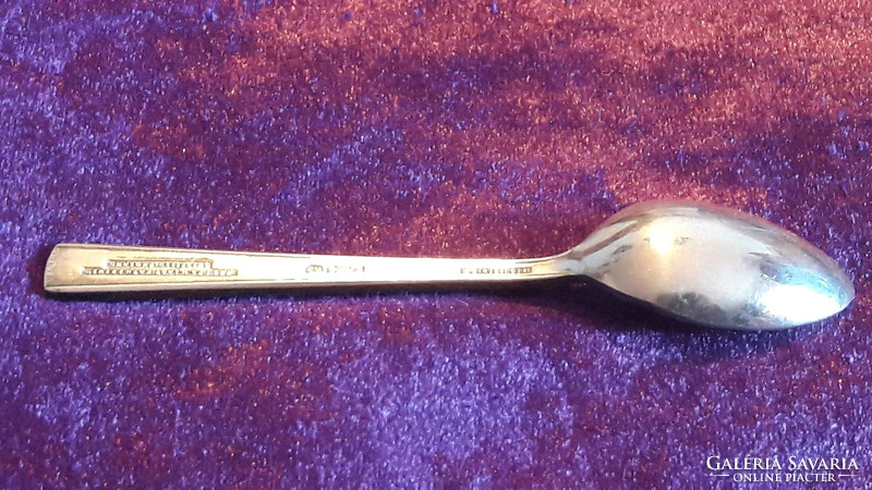 Old silvered spoon