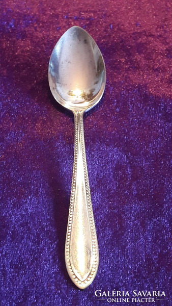 Old silver - plated spoon 3.