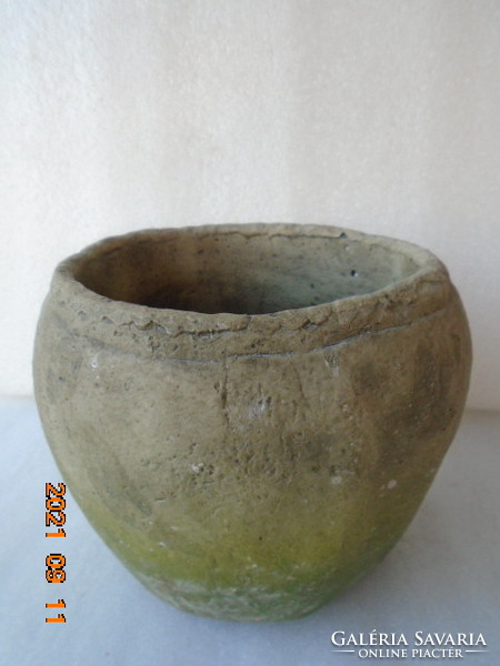 István Gádor ceramic pot is larger