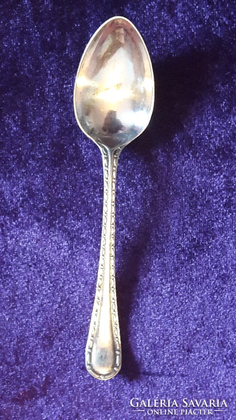 Old silver - plated spoon 2.