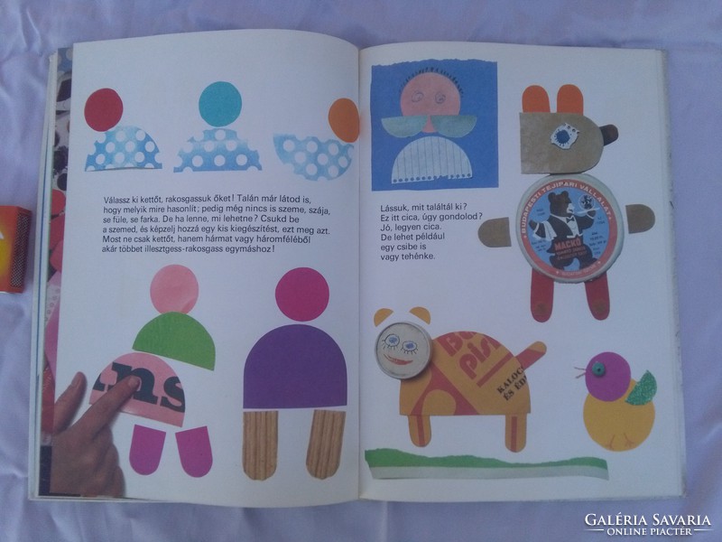 Békés, Kun, Keresztes: A pacától az elefántig - 1983 - foglalkoztató könyv gyerekeknek