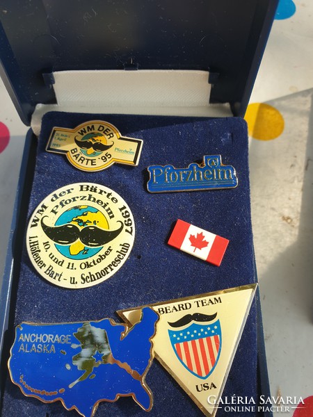 Old badge in a gift box for sale!