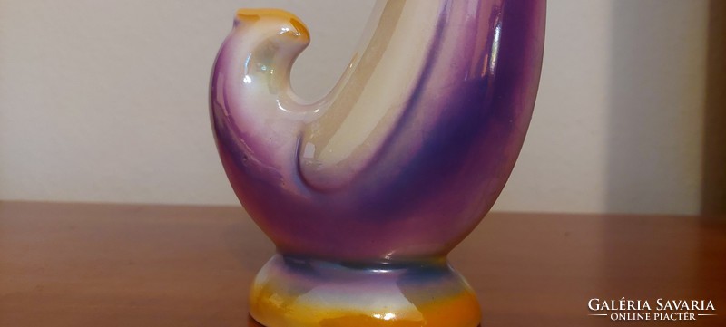 Marked handicraft ceramic vase!