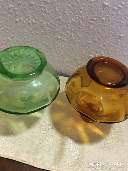 Glass vase (bottle) 2pcs