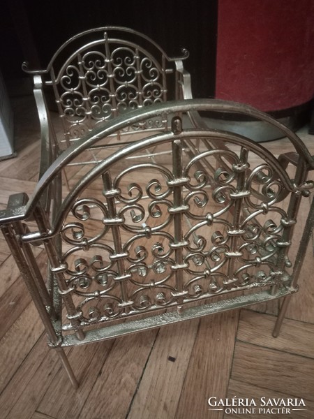 Fabulous antique copper crib