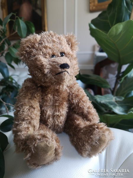 Venus promotion uk ltd london 21 x 11 cm fur teddy bear, hand sewn, vintage