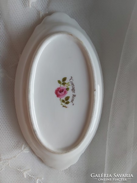English bone china bowl marked cottage rose