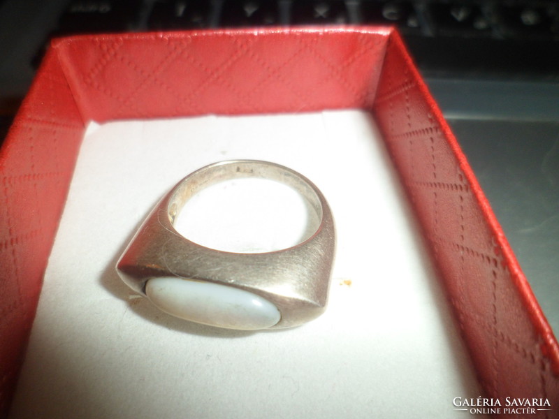 Thompson silver ring